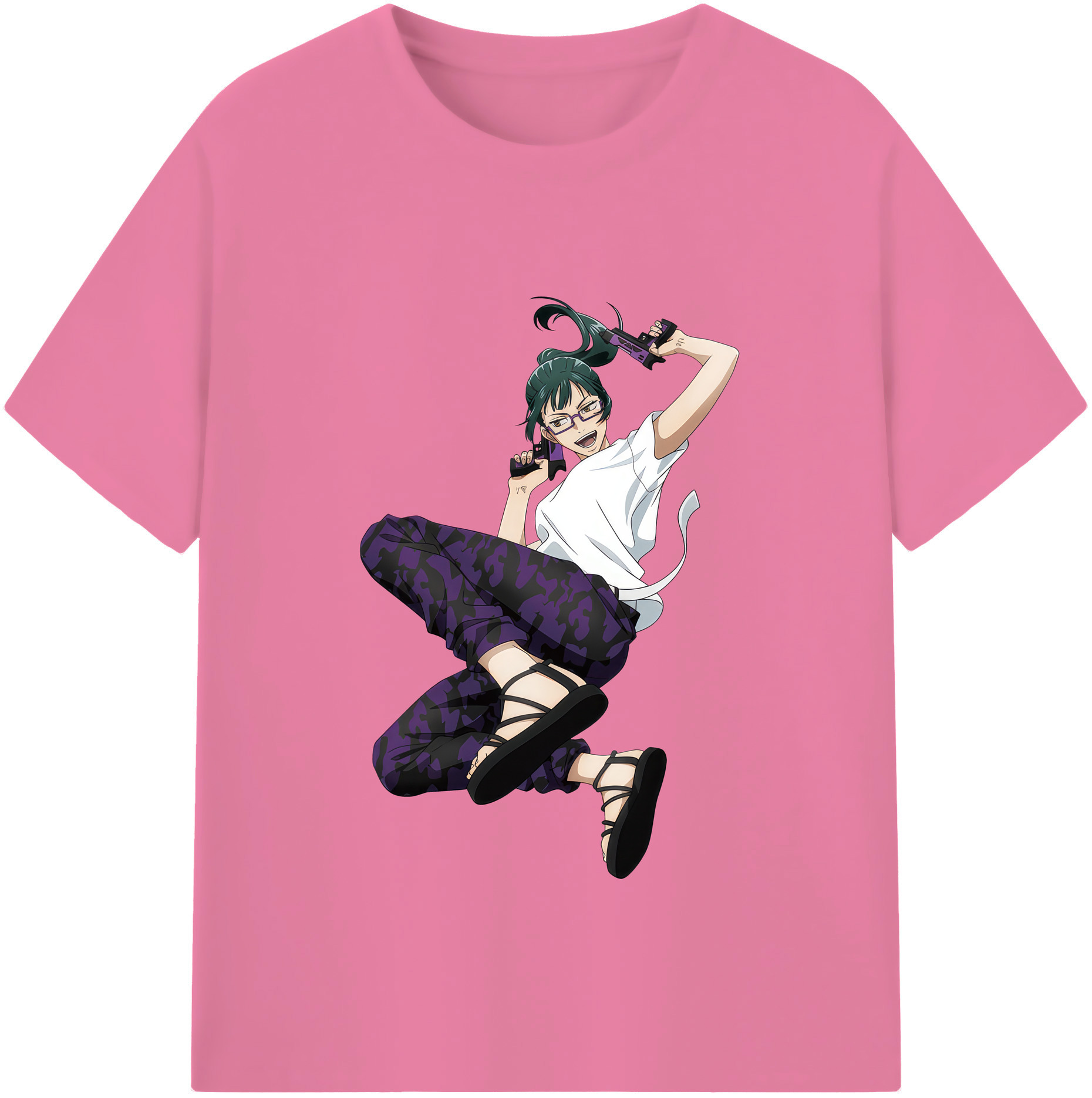 （画像用） 呪術廻戦 Jujutsu Kaisen 綿100％半袖Tシャツ（フロントプリント）
